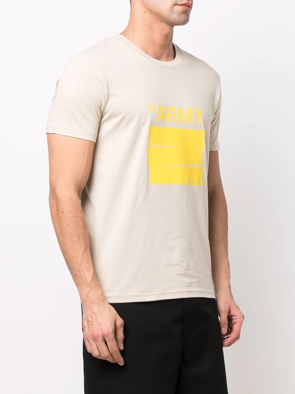 logo-print organic cotton T-shirt - 4