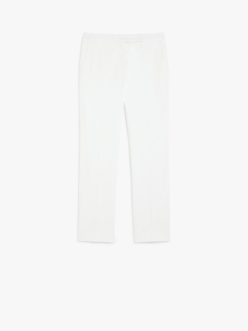 OKRA Cotton satin trousers - 1