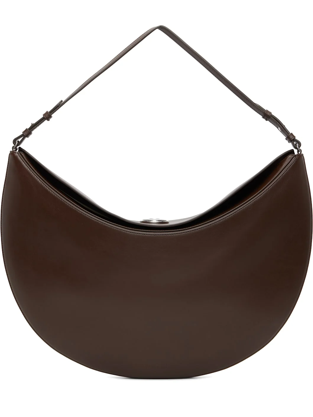 Brown 'The round Calisso' Bag - 1
