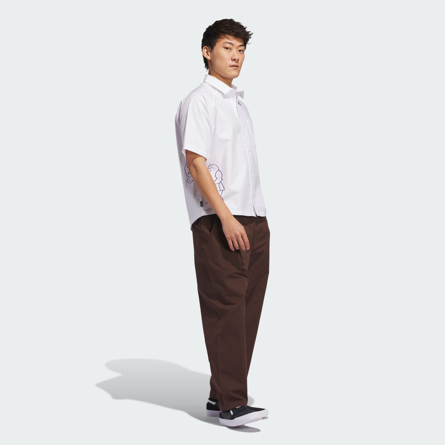 Shmoofoil Fighter Button-Up Shirt (Gender Neutral) - 5