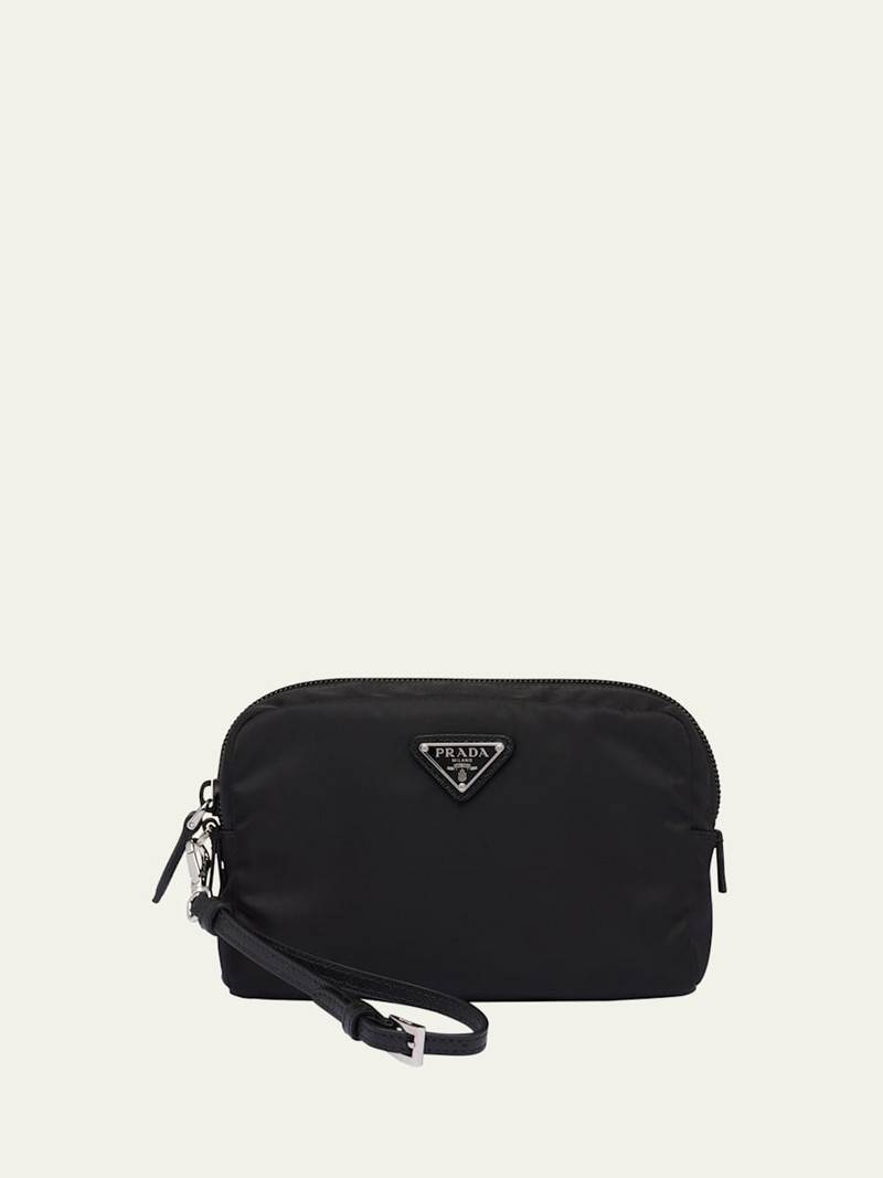 Small Nylon Cosmetic Pouch Bag 1