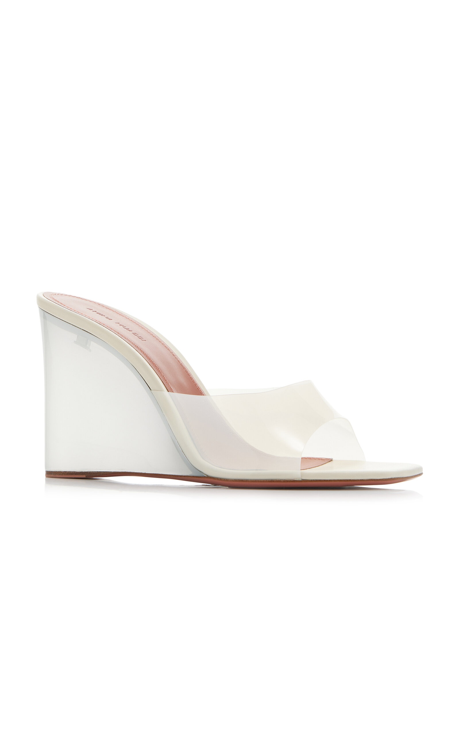 Lupita PVC Wedge Sandals neutral - 6