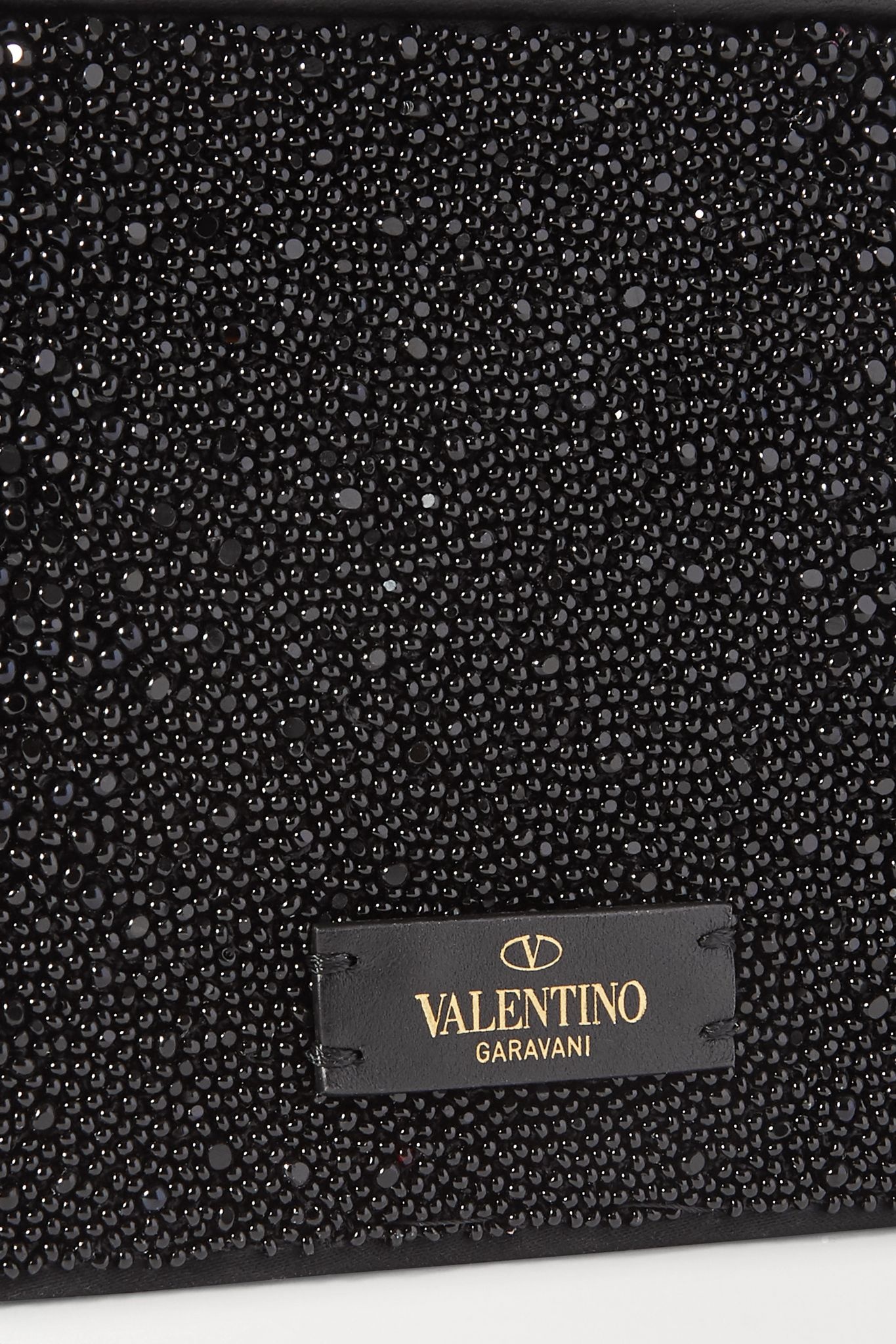 Valentino Garavani Carry Secrets beaded leather clutch - 4