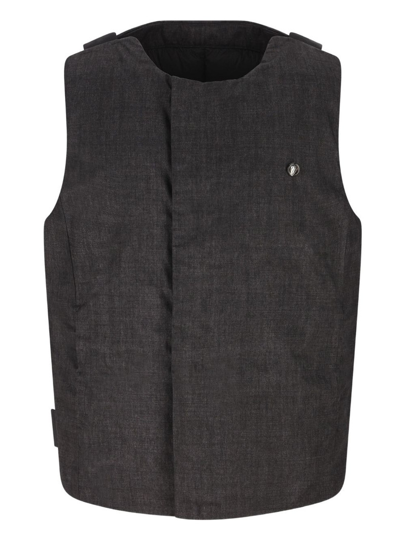 logo-plaque padded gilet 1