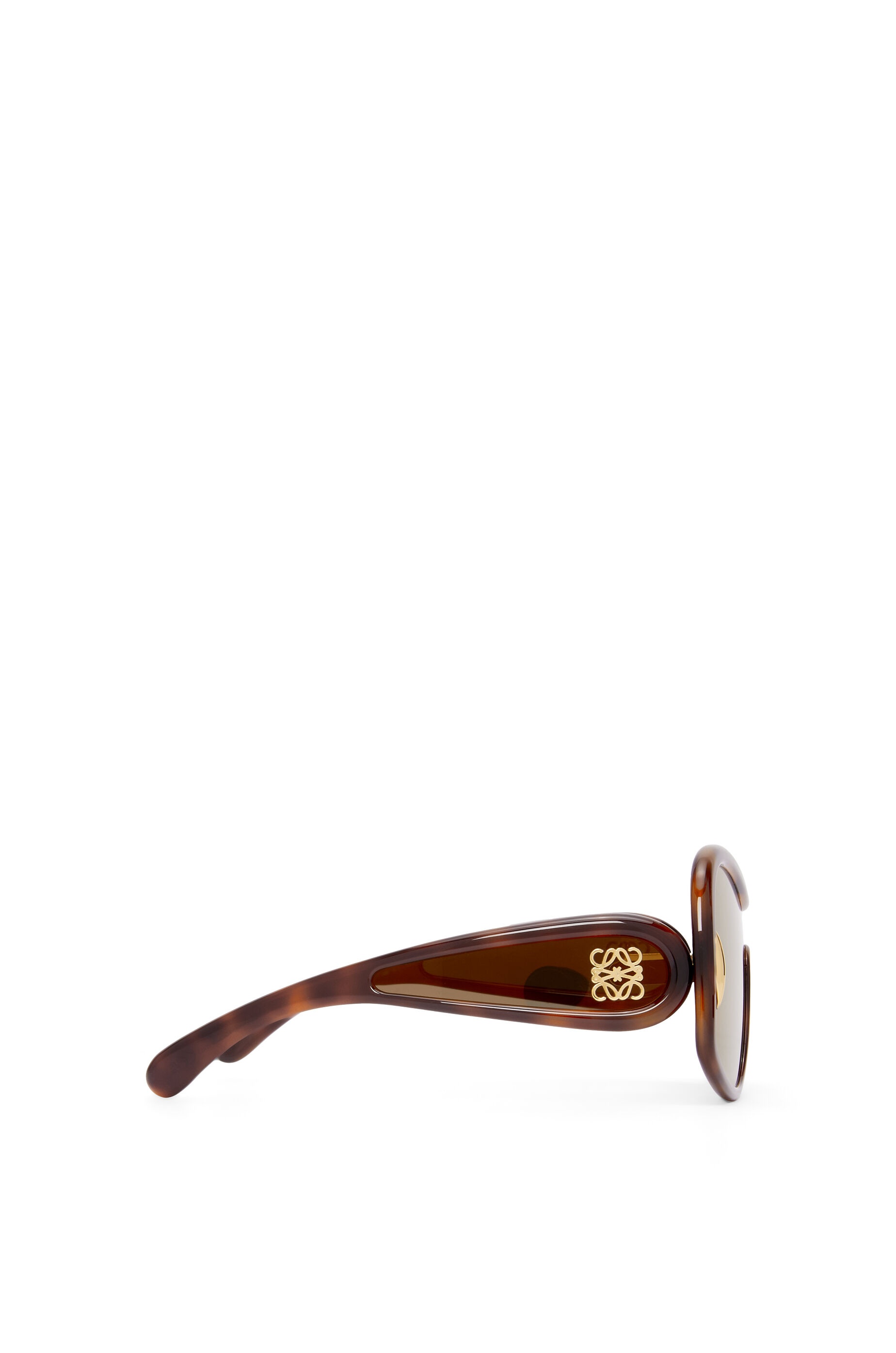 Square Mask sunglasses in acetate and nylon - 4