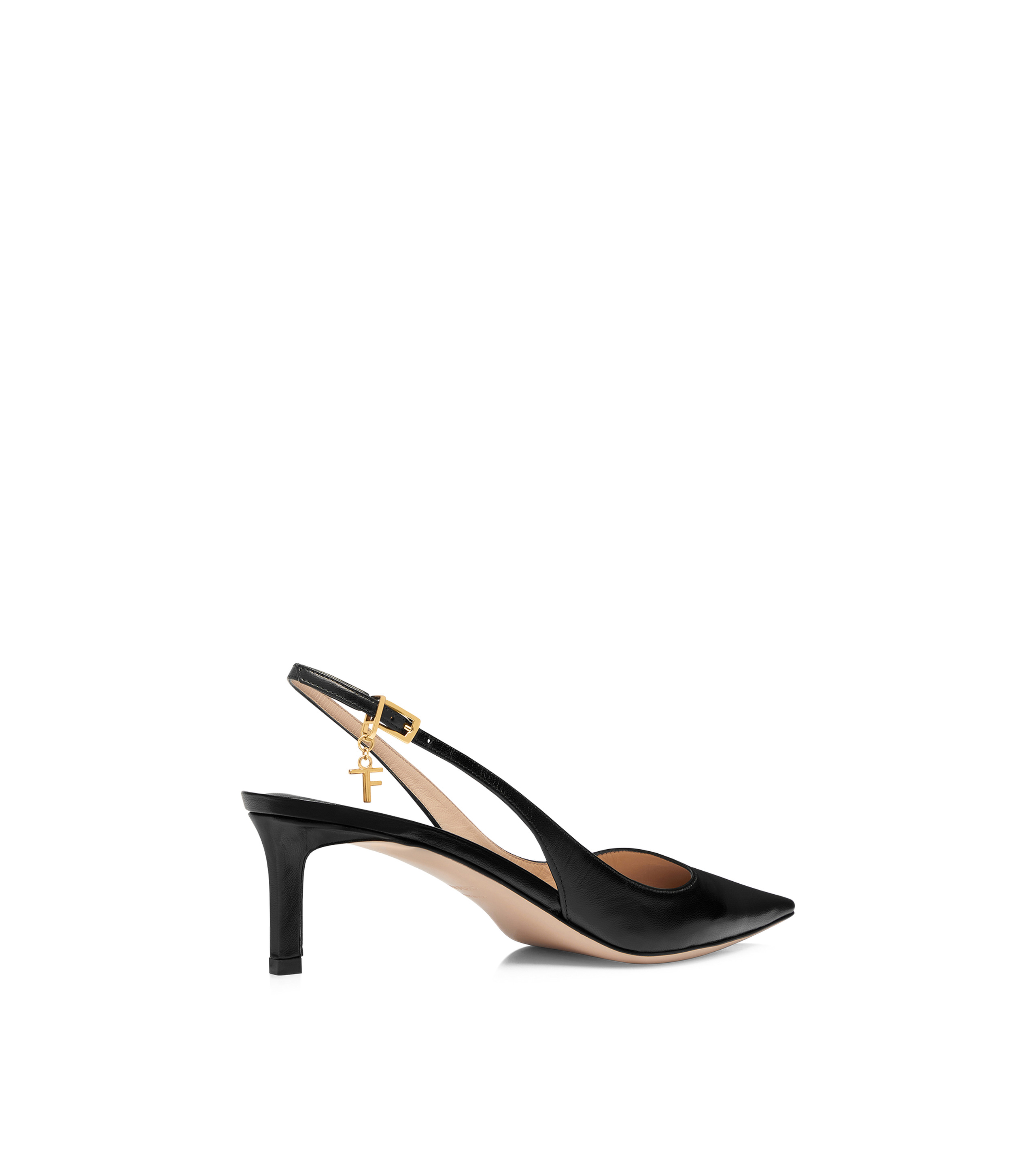 SHINY LEATHER ANGELINA SLINGBACK - 3