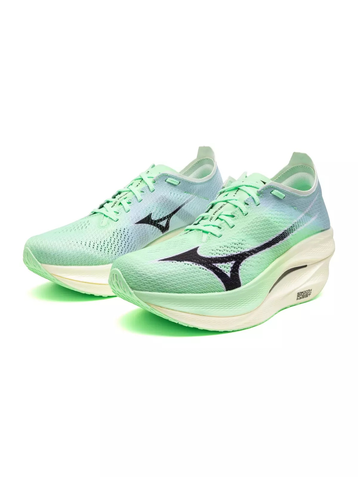 Wave Rebellion Pro 3 "Neo Mint/Black" Unisex Running Shoe - 5