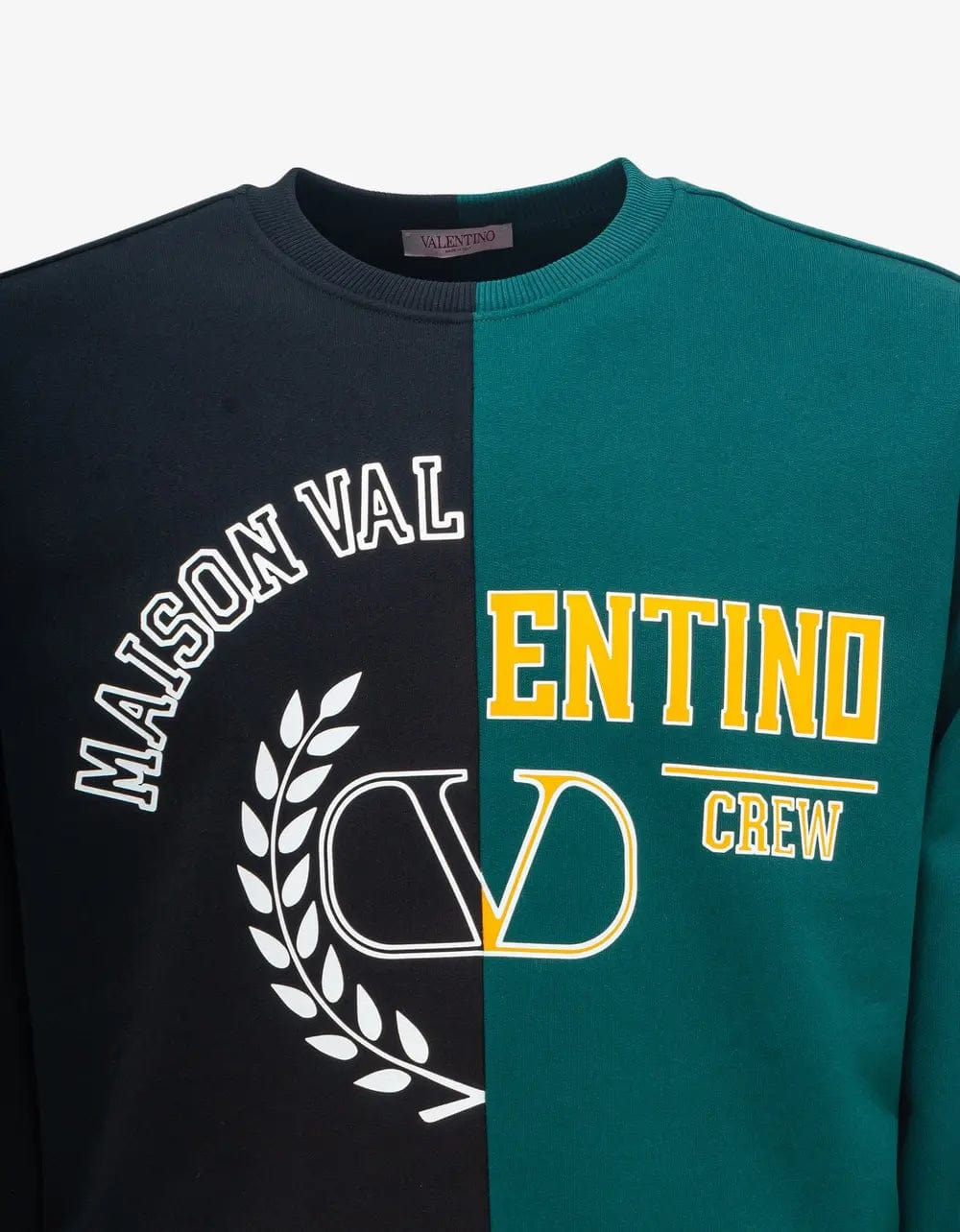Valentino Black & Green Print Sweatshirt - 3