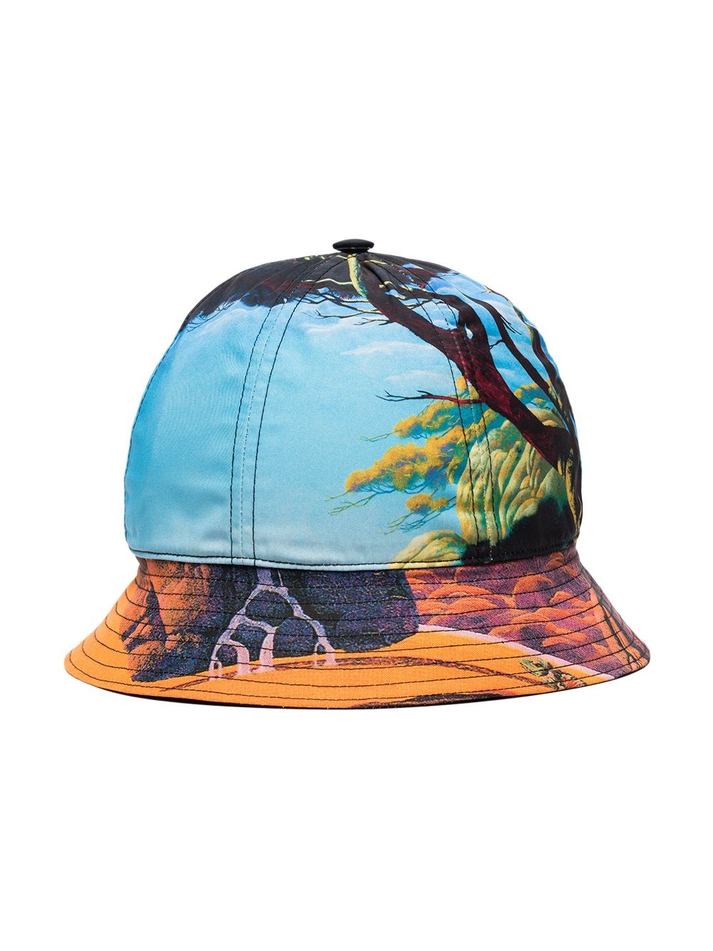 Floating Island print bucket hat - 3