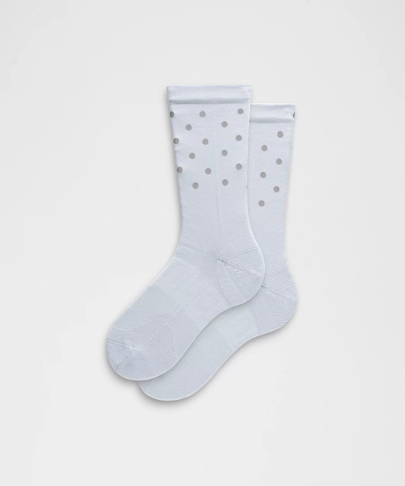 Men's Power Stride Crew Socks *Dot Reflective 1