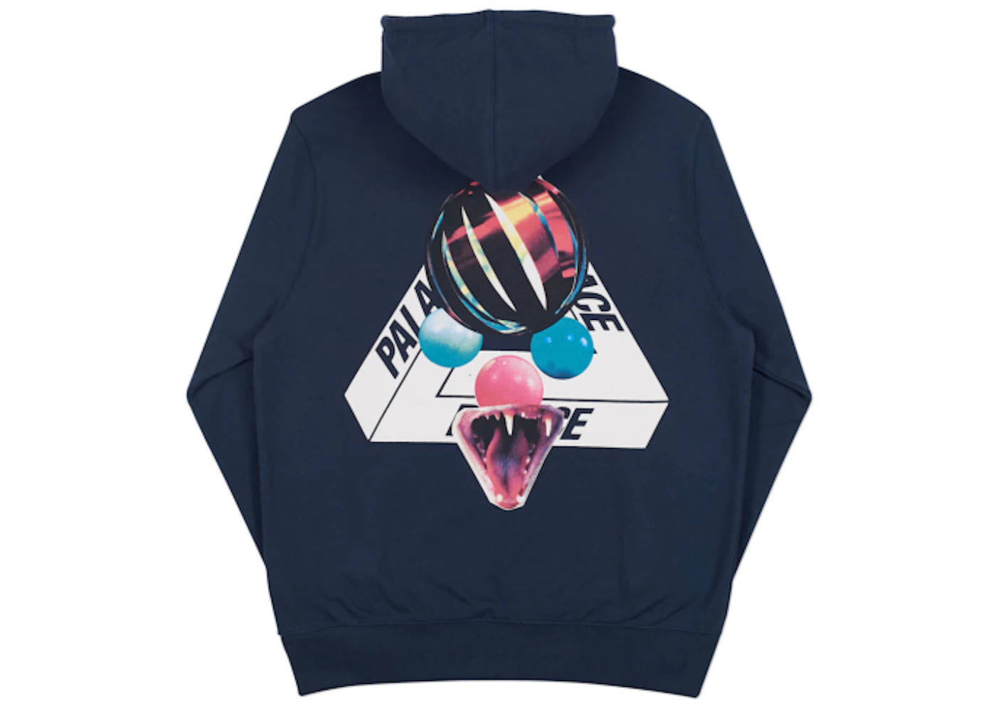 Palace Sans Ferg Hood Navy - 2