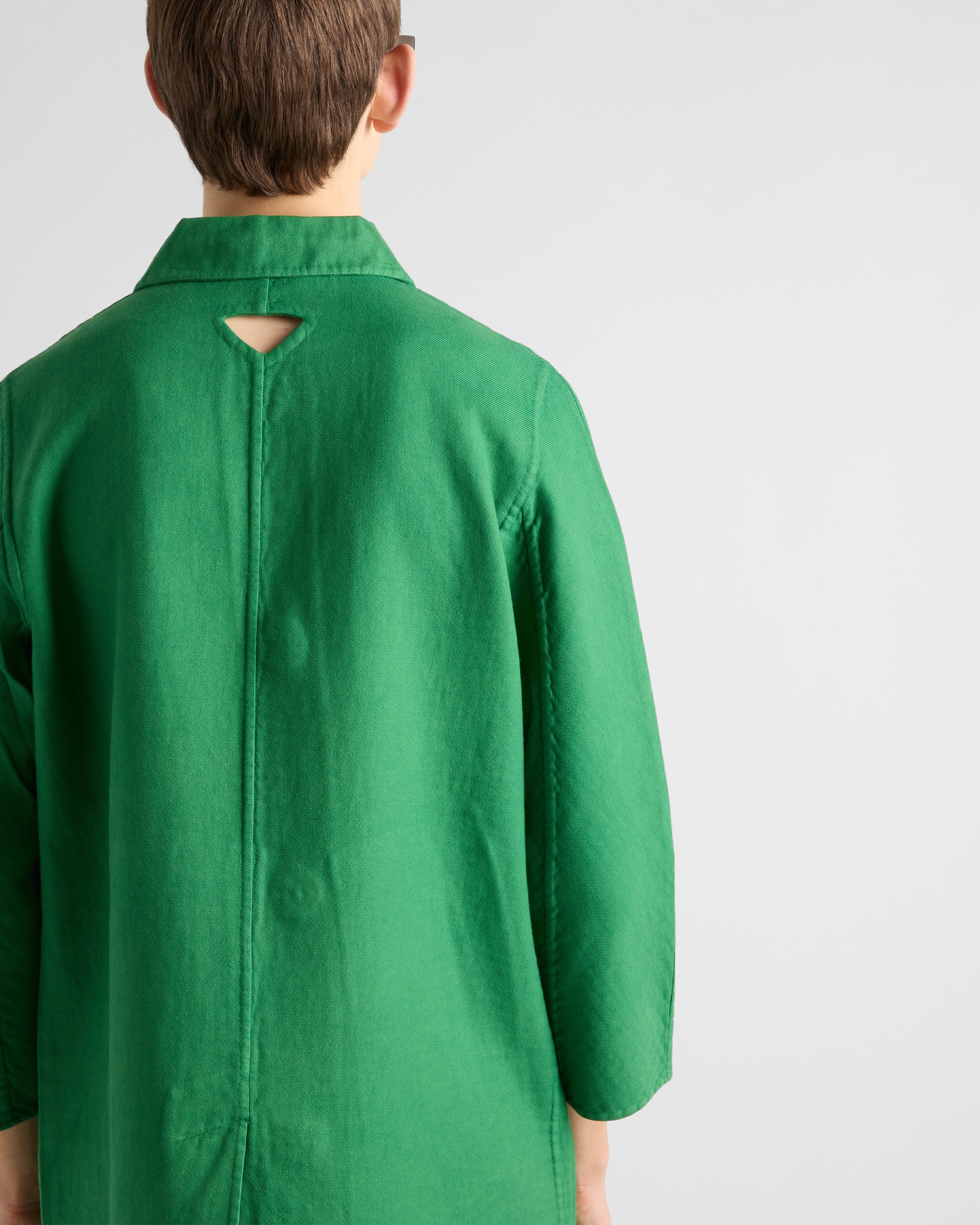 Single-breasted cotton coat - 6