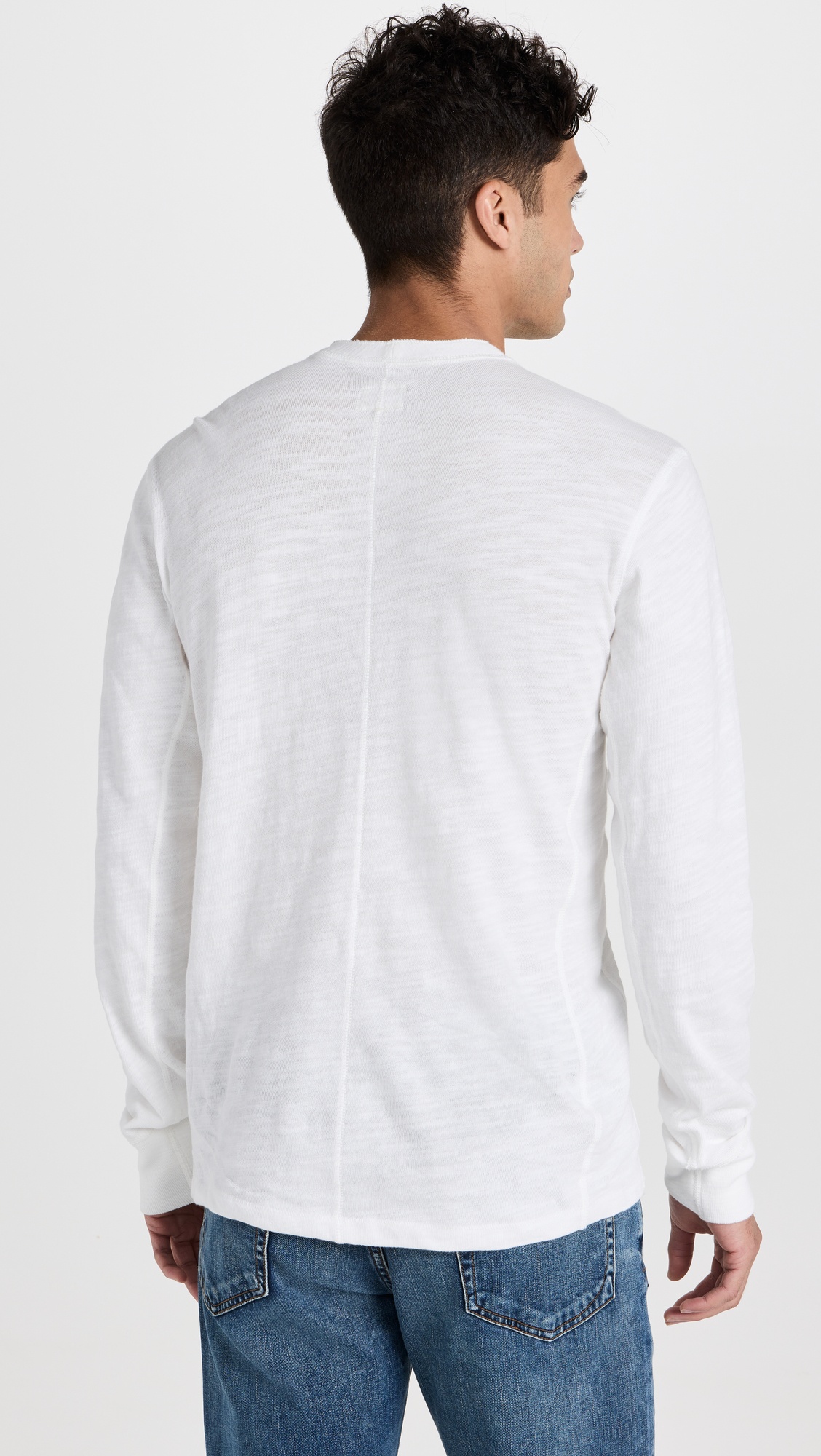 Long Sleeve Classic Henley - 2