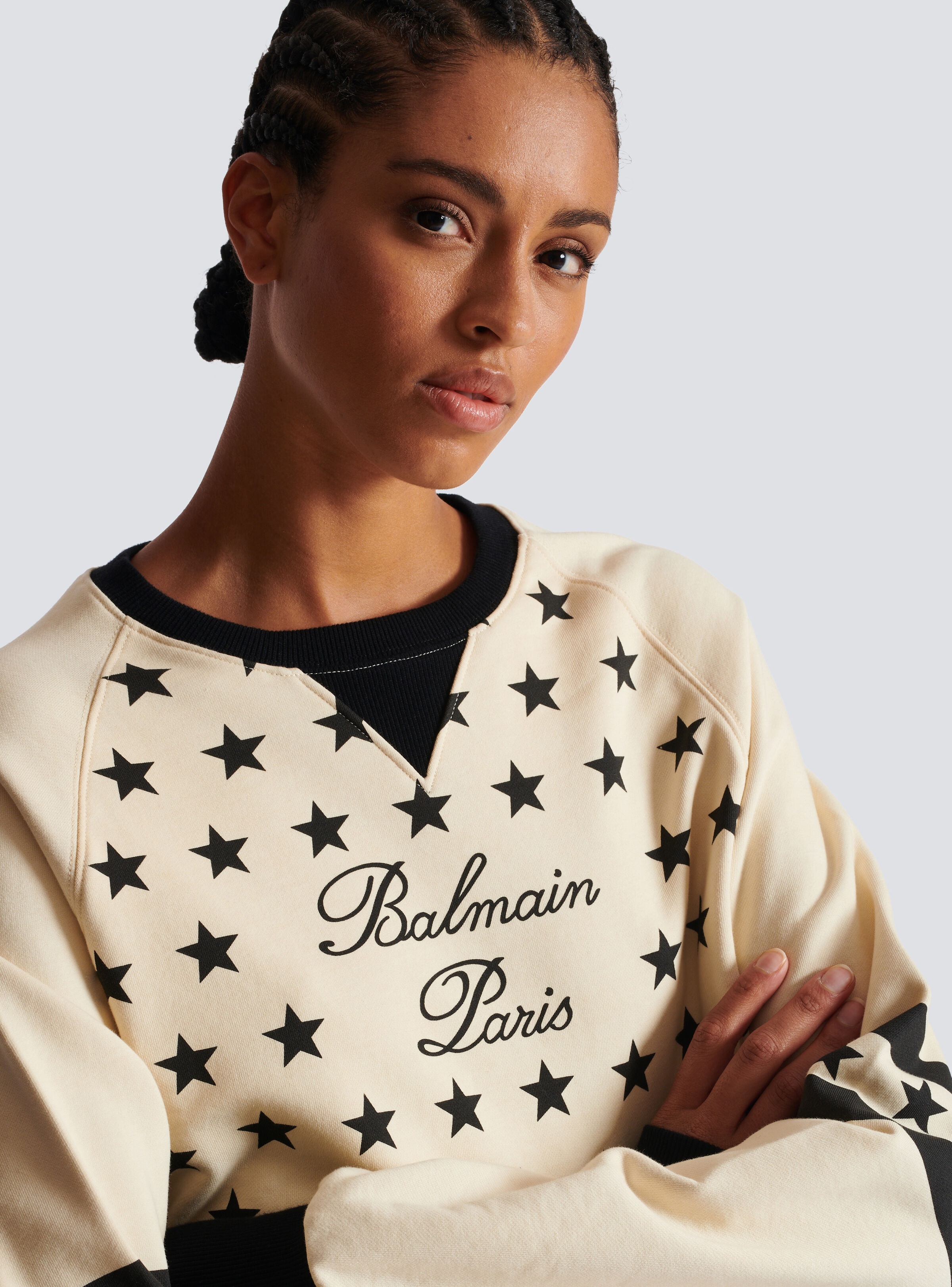 Balmain Signature stars sweater - 7