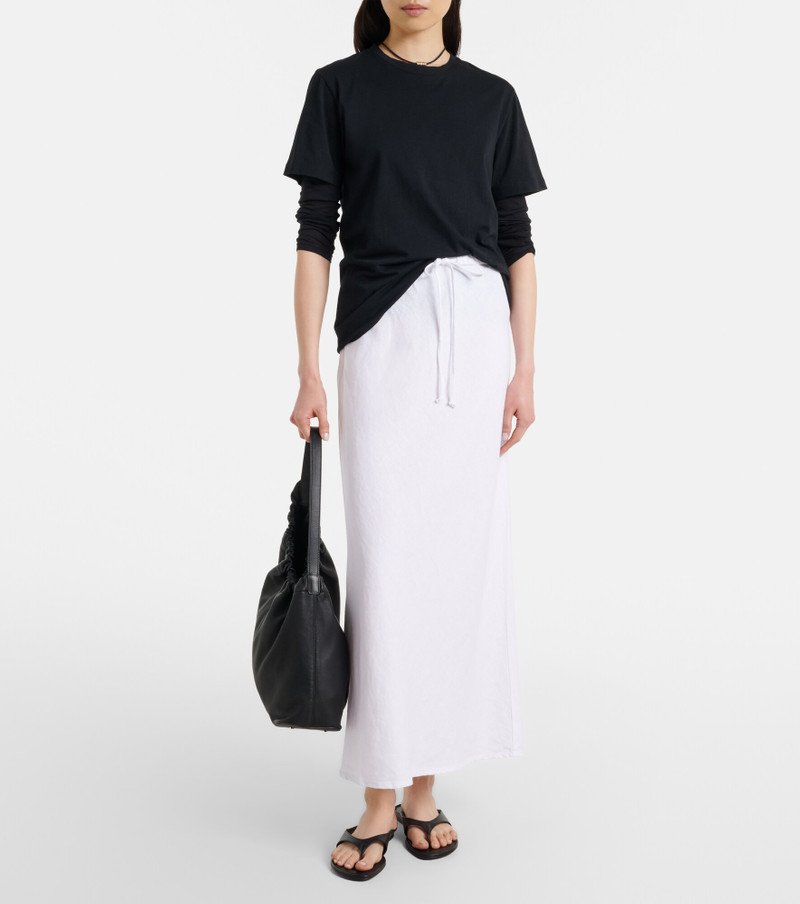 velvet Beka linen maxi skirt outlook