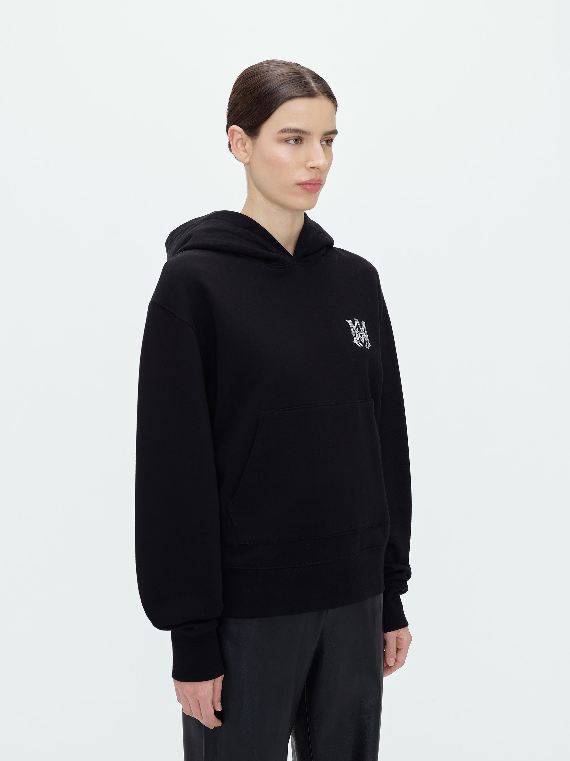 CRYSTAL EMBELLISHED MA HOODIE - 3