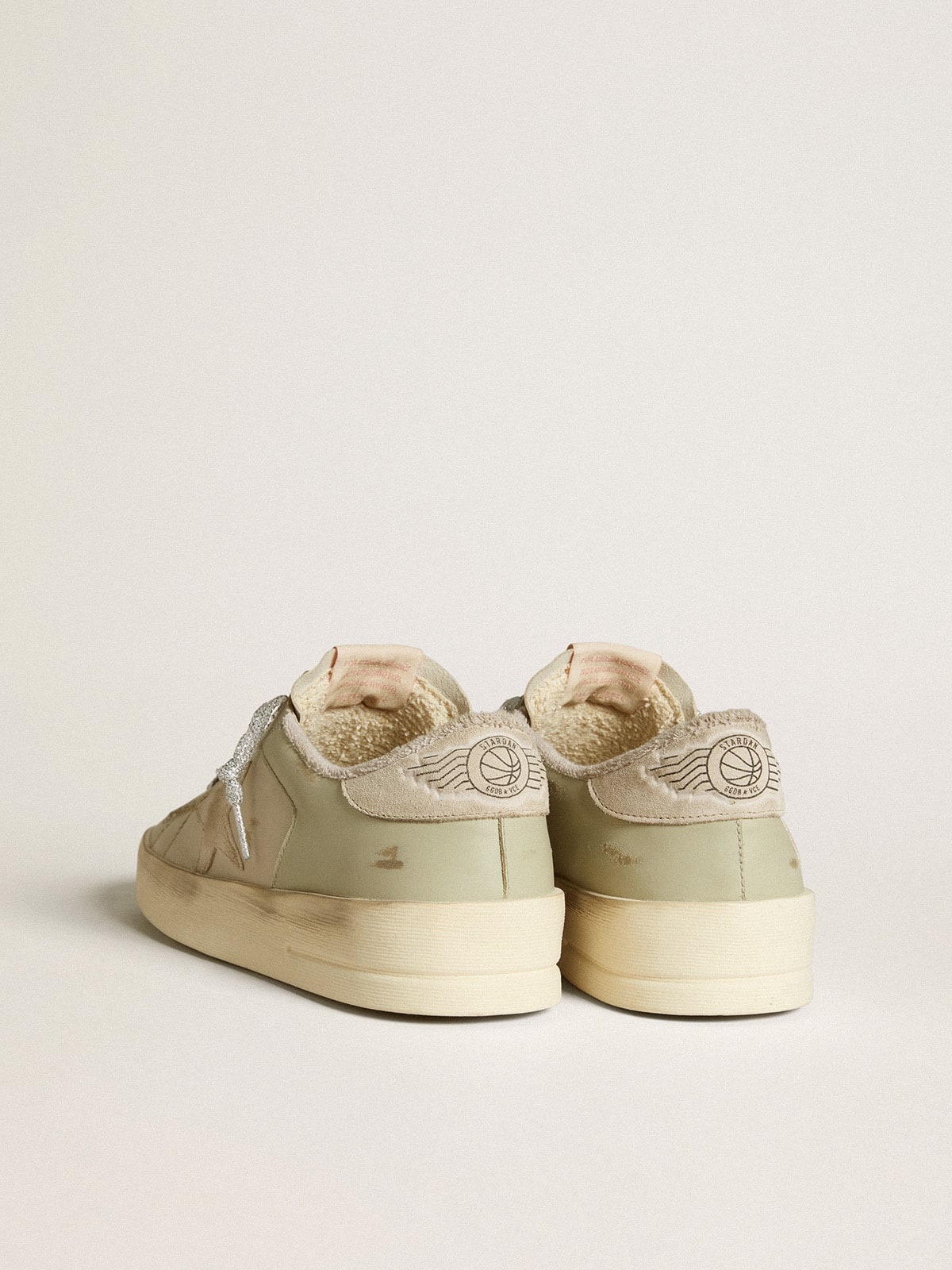 Stardan in nappa and leather with suede star and heel tab - 4