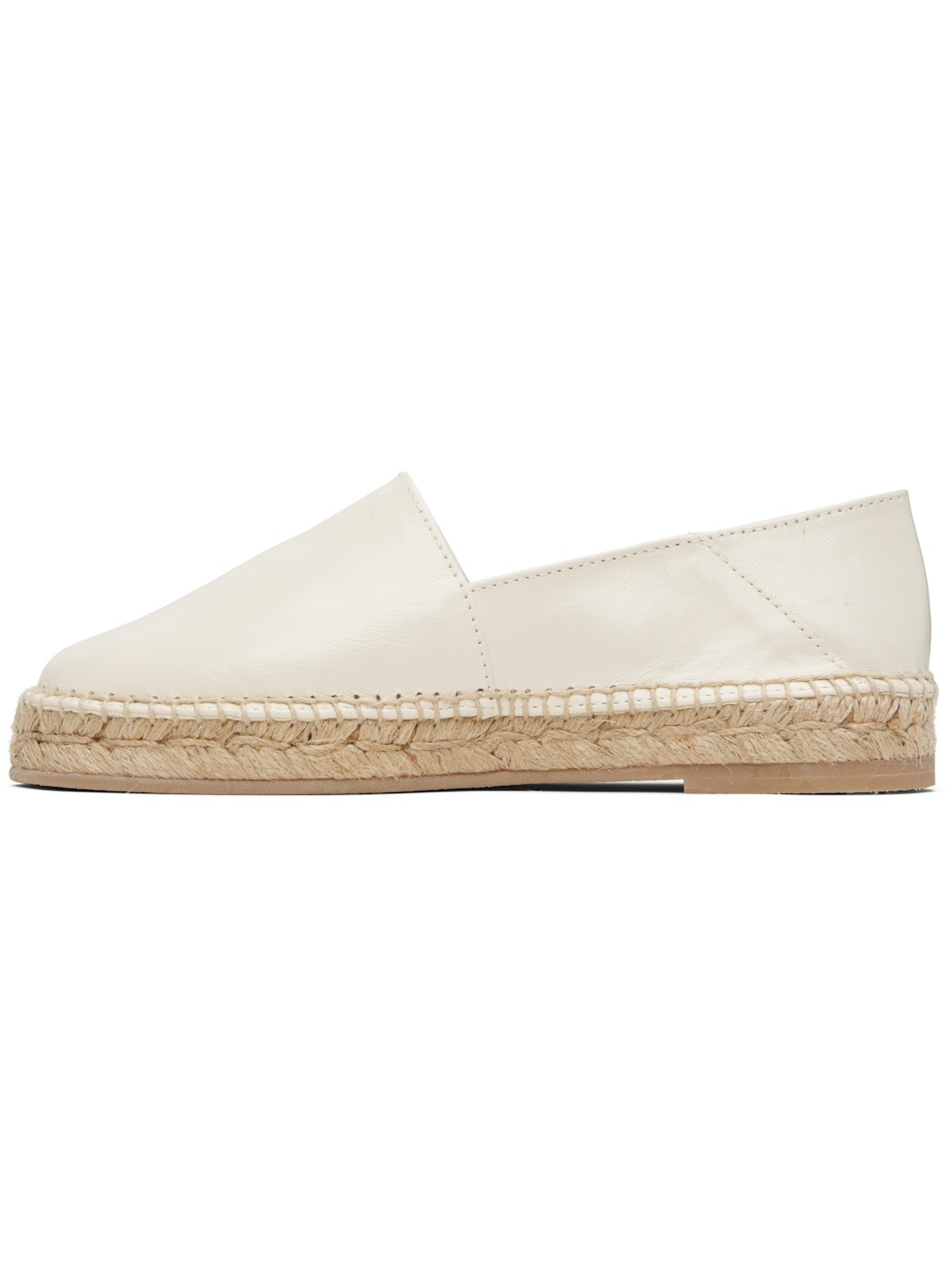 Off-White 'AMI Leather' Espadrilles - 3