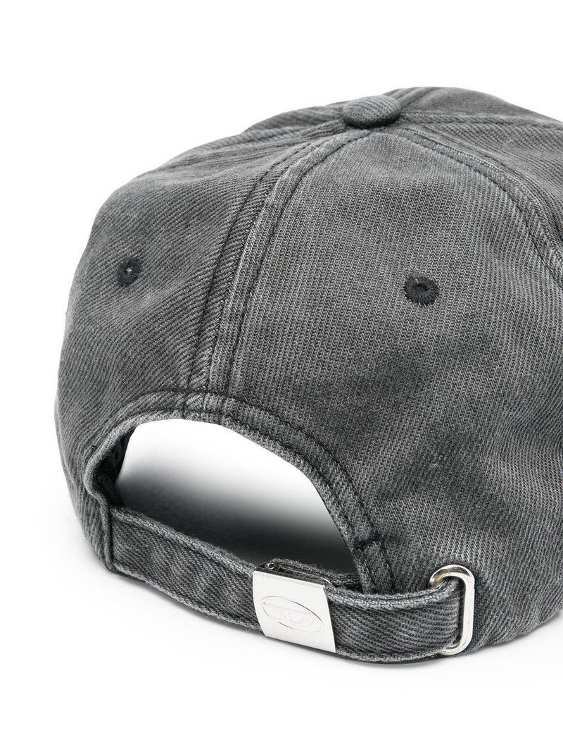 Diesel embroidered logo cap outlook