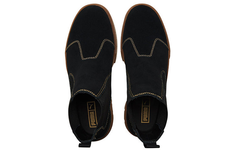 PUMA (WMNS) PUMA Mayze Chelsea Suede 'Black Gum' 382829-03 outlook