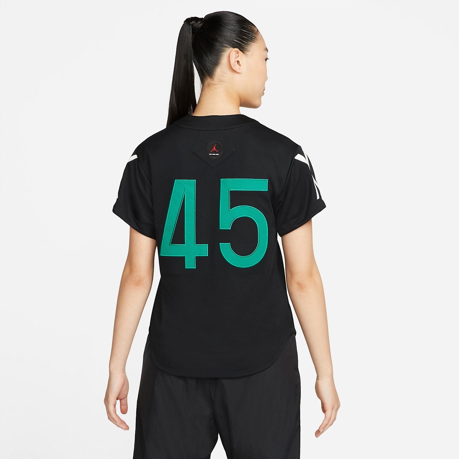(WMNS) Air Jordan x Nina Chanel Abney Top 'Black' DO4161-010 - 2