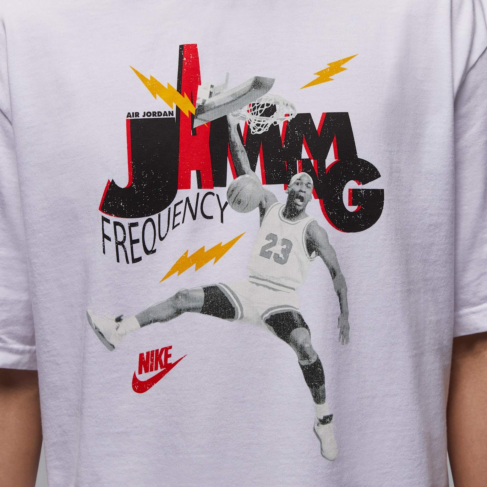 Air Jordan Graphic T-Shirt 'White' HJ2930-100 - 3