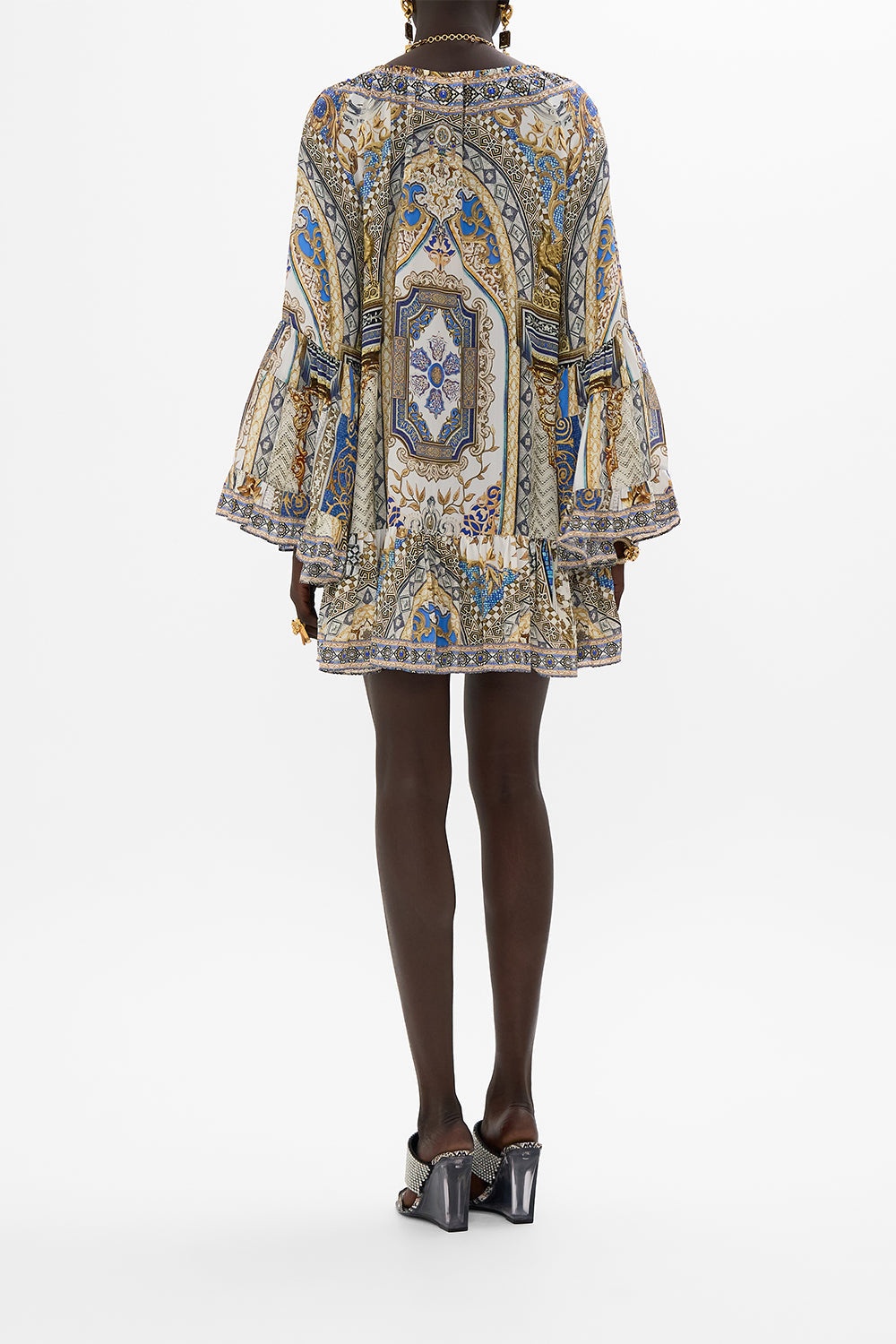 A LINE FRILL DRESS - 3