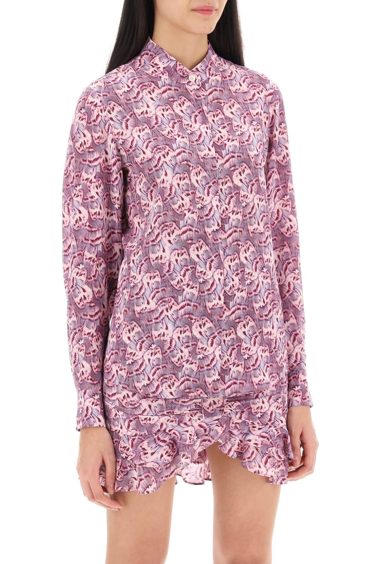 ISABEL MARANT - Ilda floral georgette shirt - 3