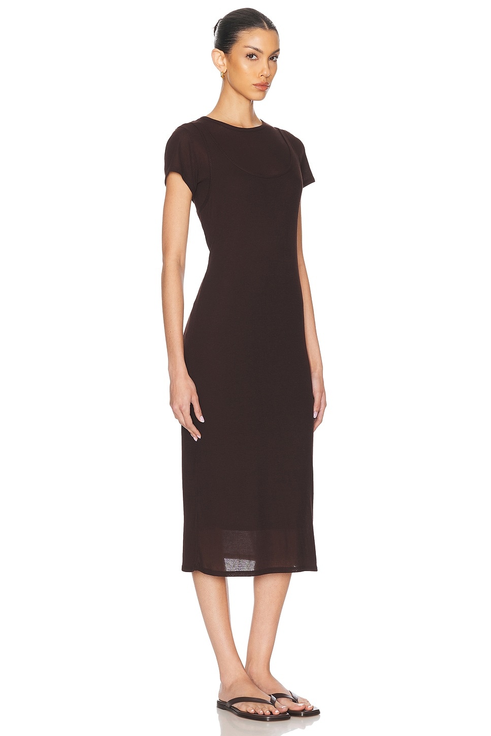 Rozzi Double Layer Tee Dress - 2