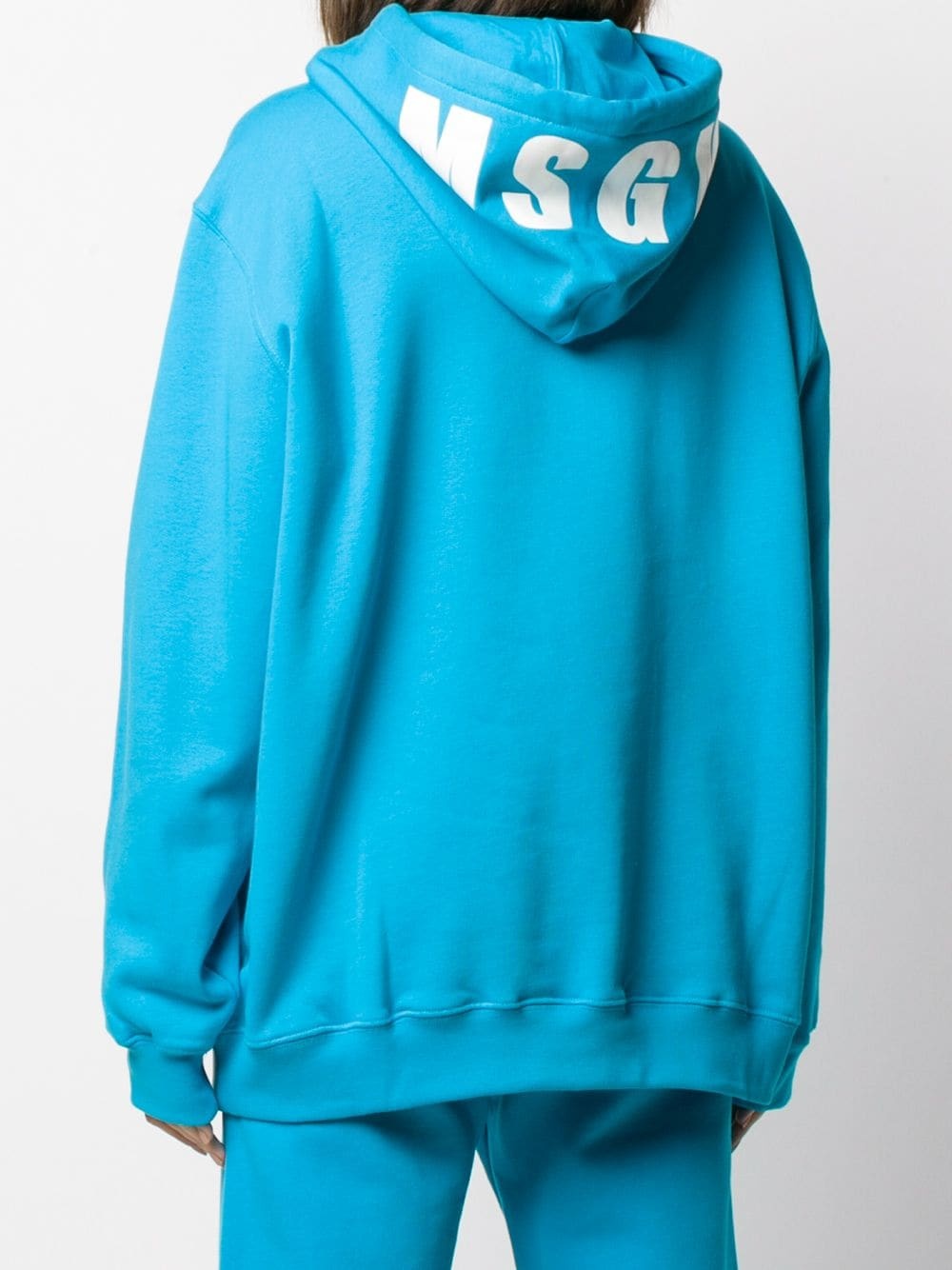 logo-print hoodie - 4