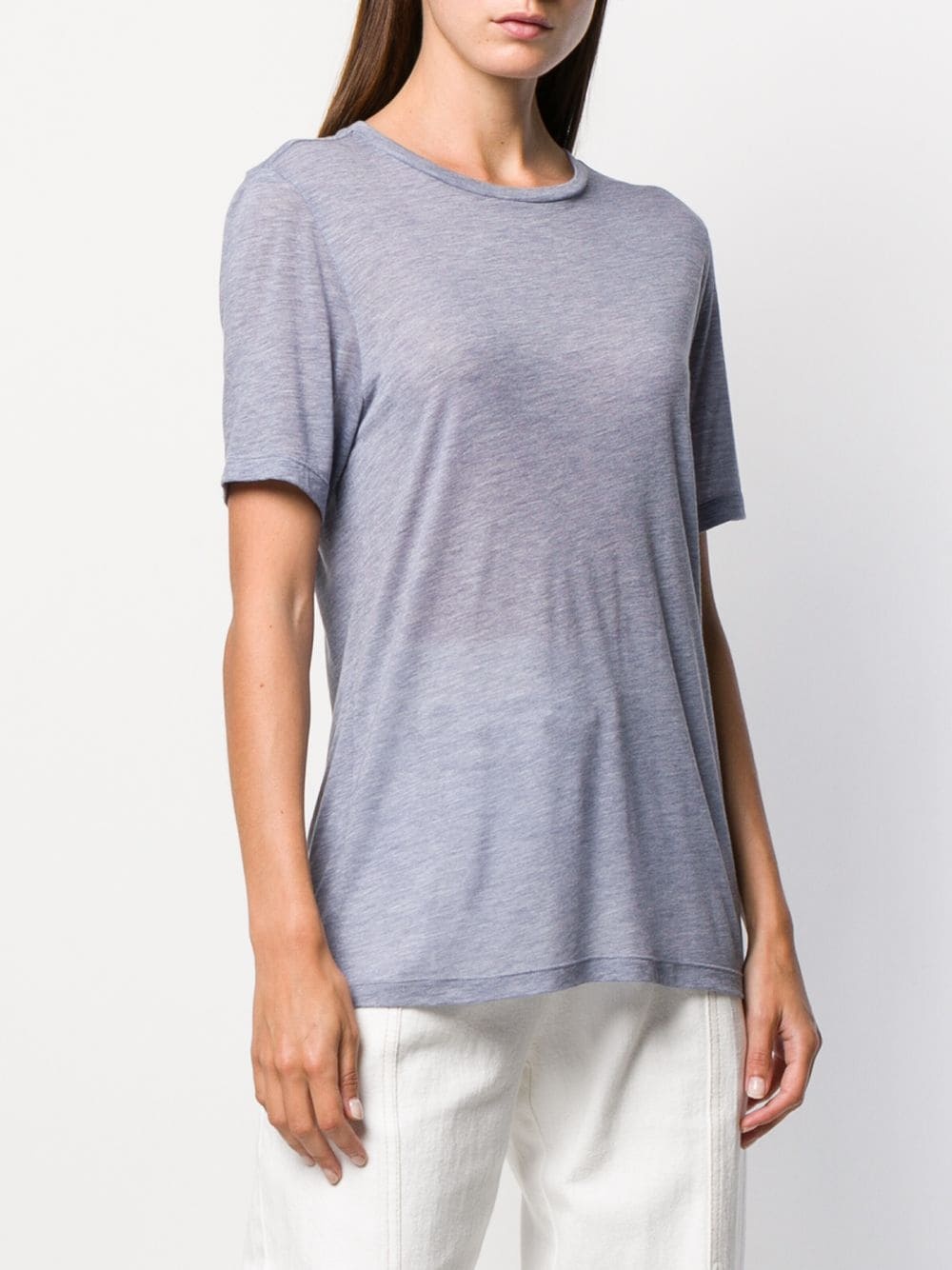 flared fit T-shirt - 3