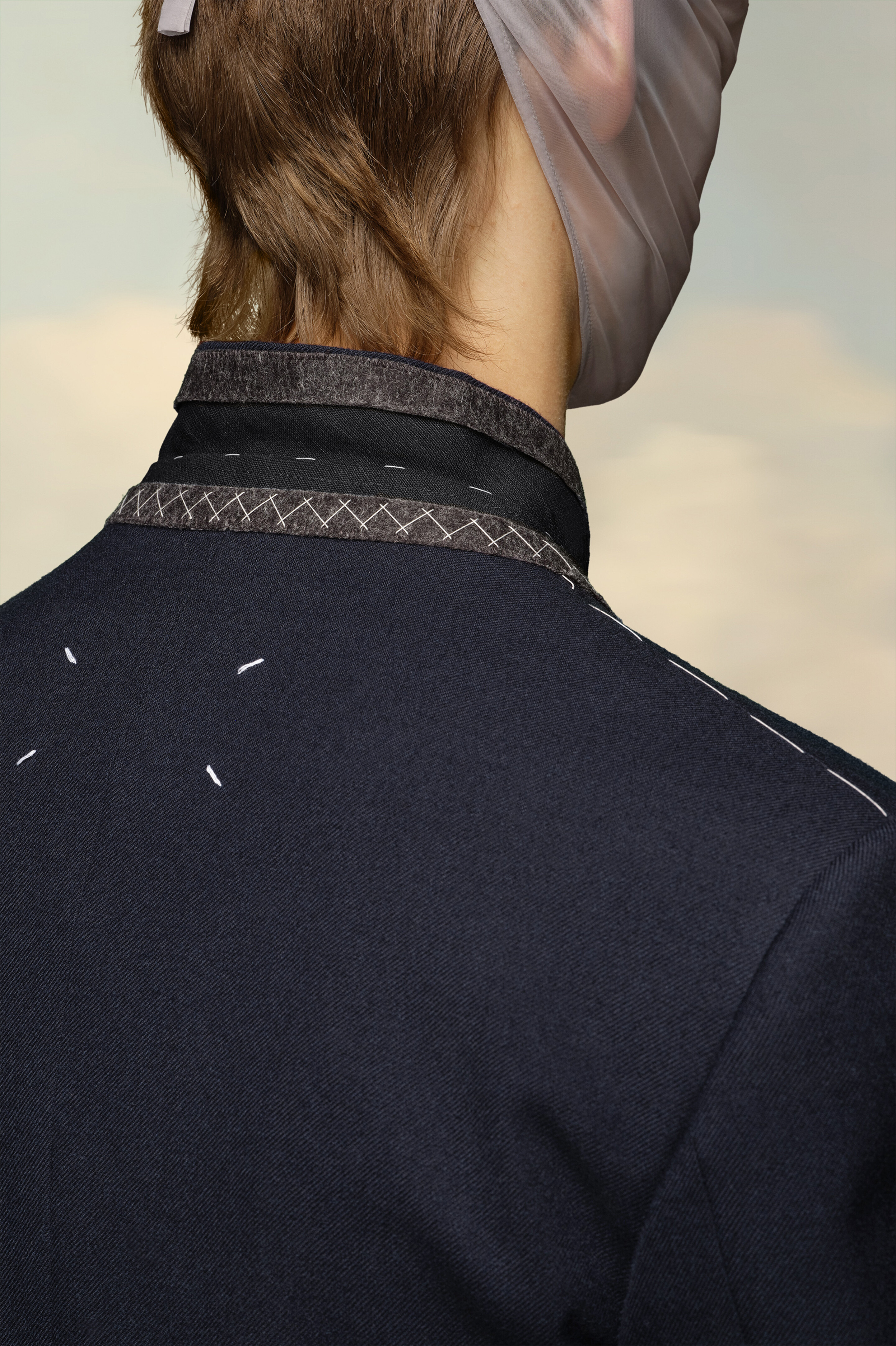 Wool Twill Blazer - 6