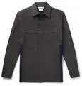 Panelled Cotton Overshirt - 7