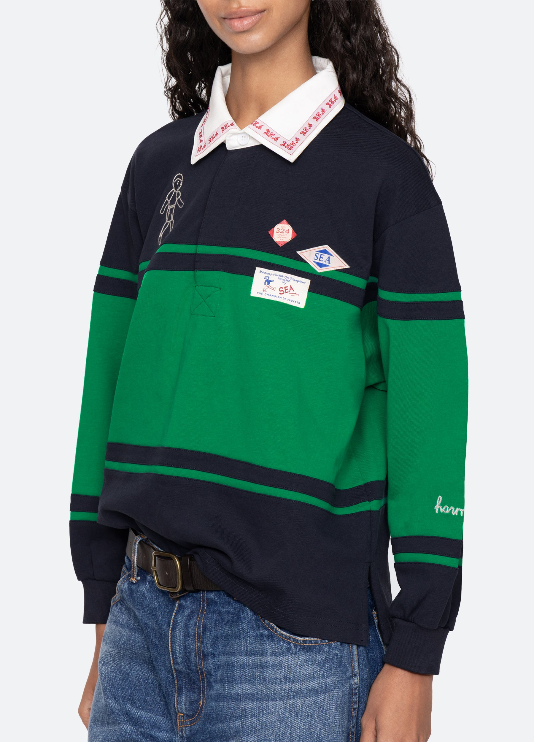 Carolyn L/S Rugby Shirt - 7