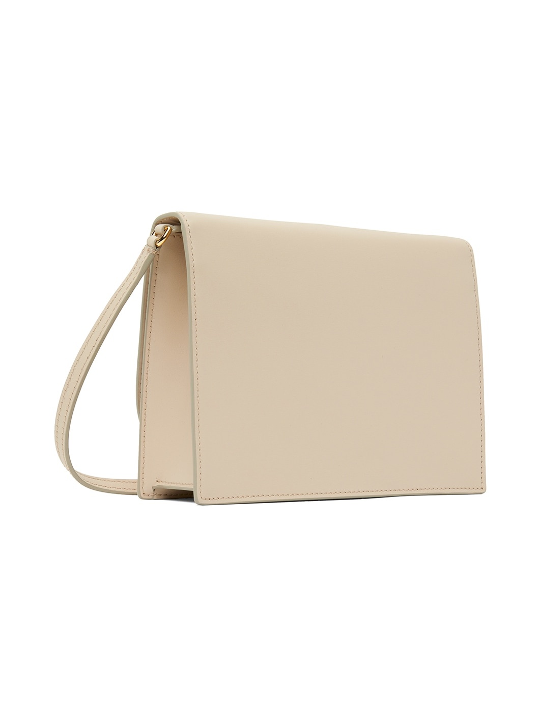 Beige 'DG' Logo Crossbody Bag - 3