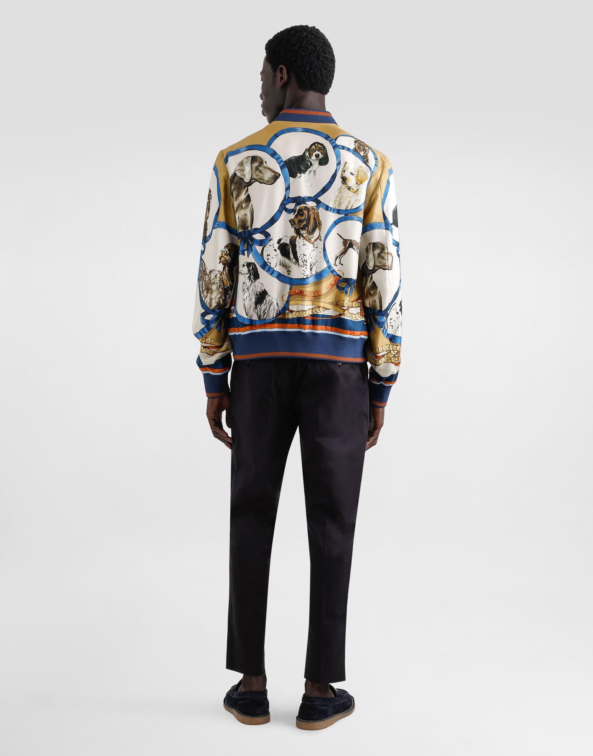 Silk polo-shirt with logo embroidery - 3