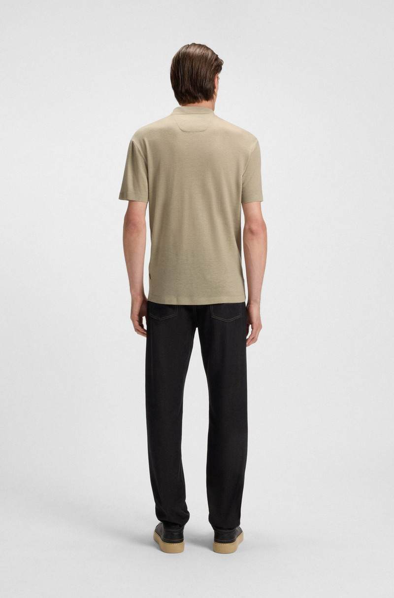 BOSS X ASTON MARTIN POLO SHIRT WITH NUBUCK LOGO 5