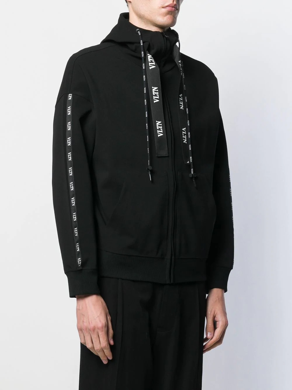 VLTN logo hooded jacket - 3