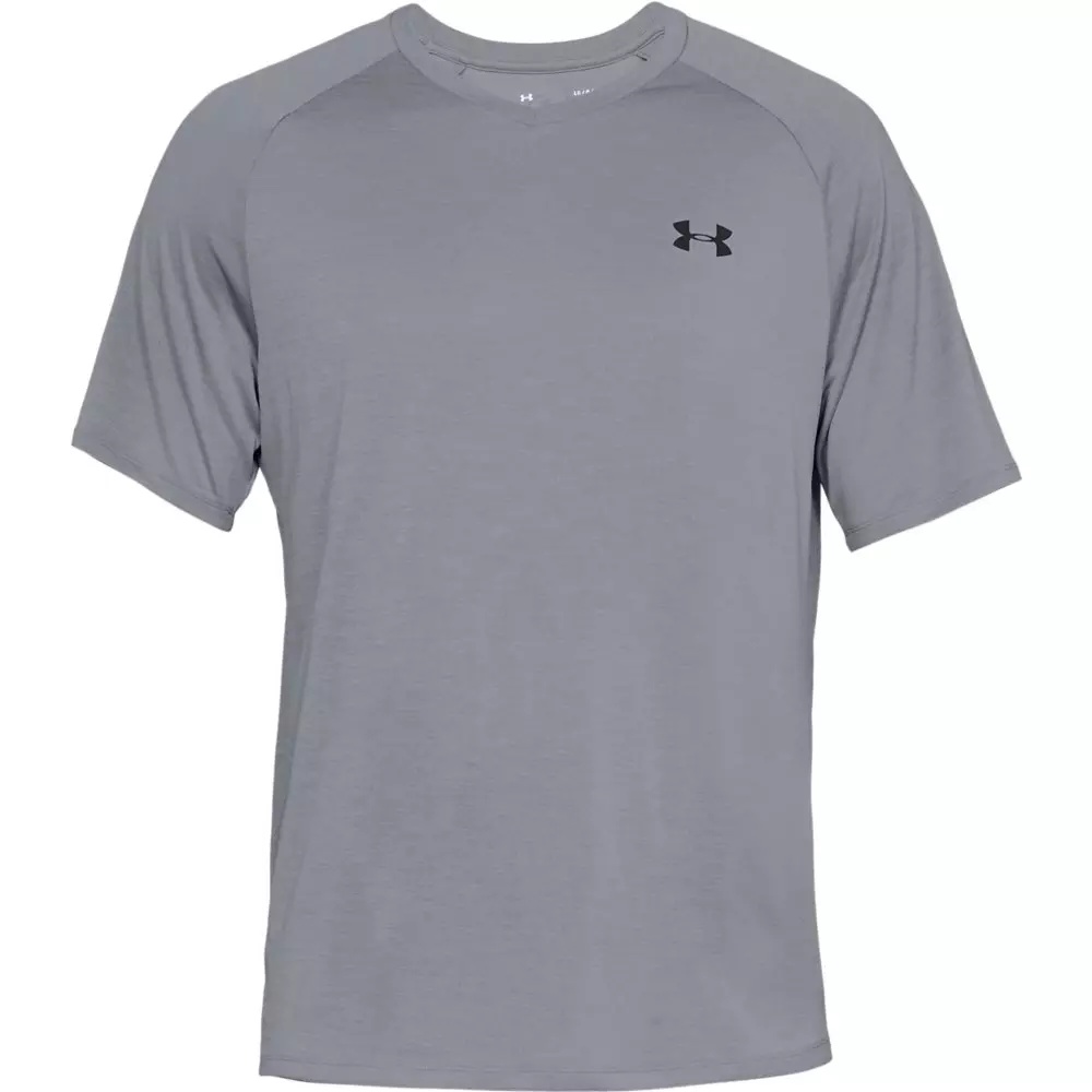 Men's Tech 2.0 V-Neck Steel Tee - 2