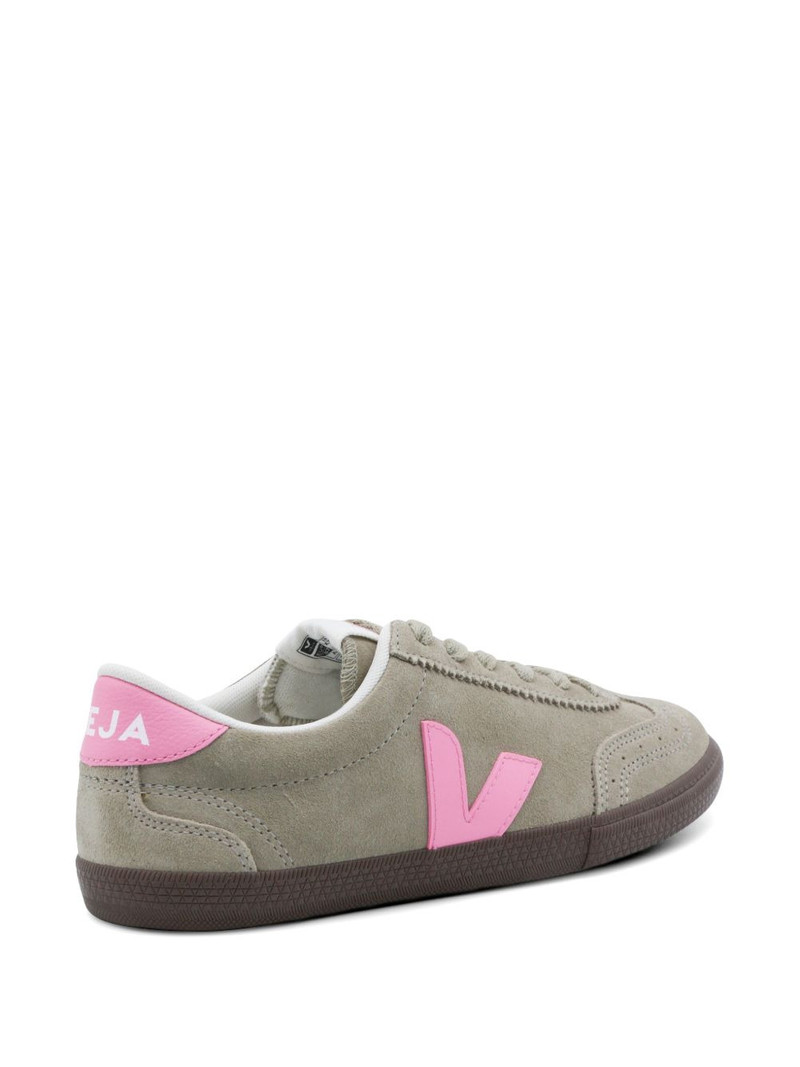 Volley logo-appliqué lace-up sneakers 3
