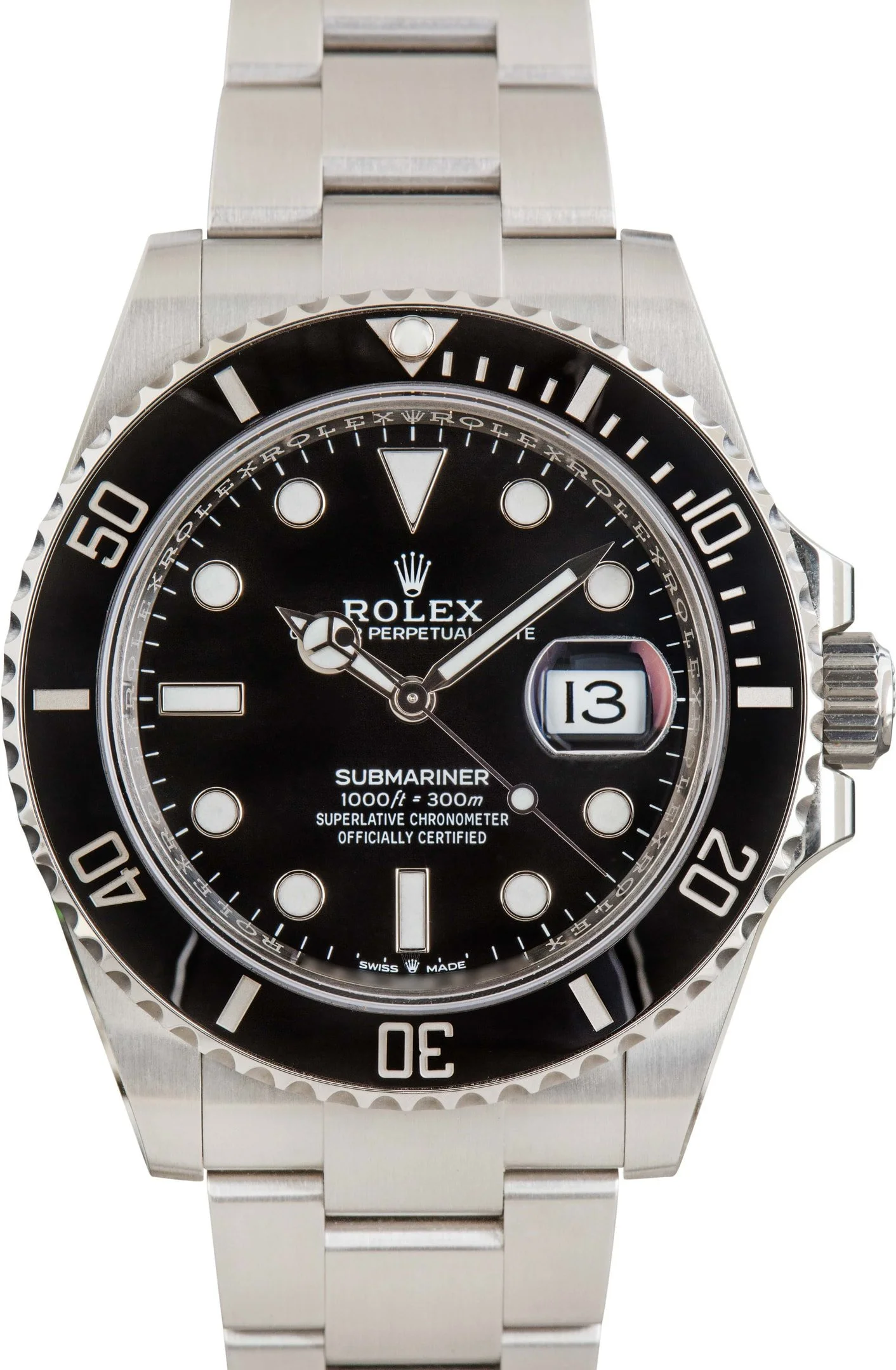 Used Rolex Submariner Ref 126610 Black - 1