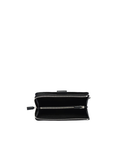 Prada Saffiano Leather Zip Around Wallet outlook