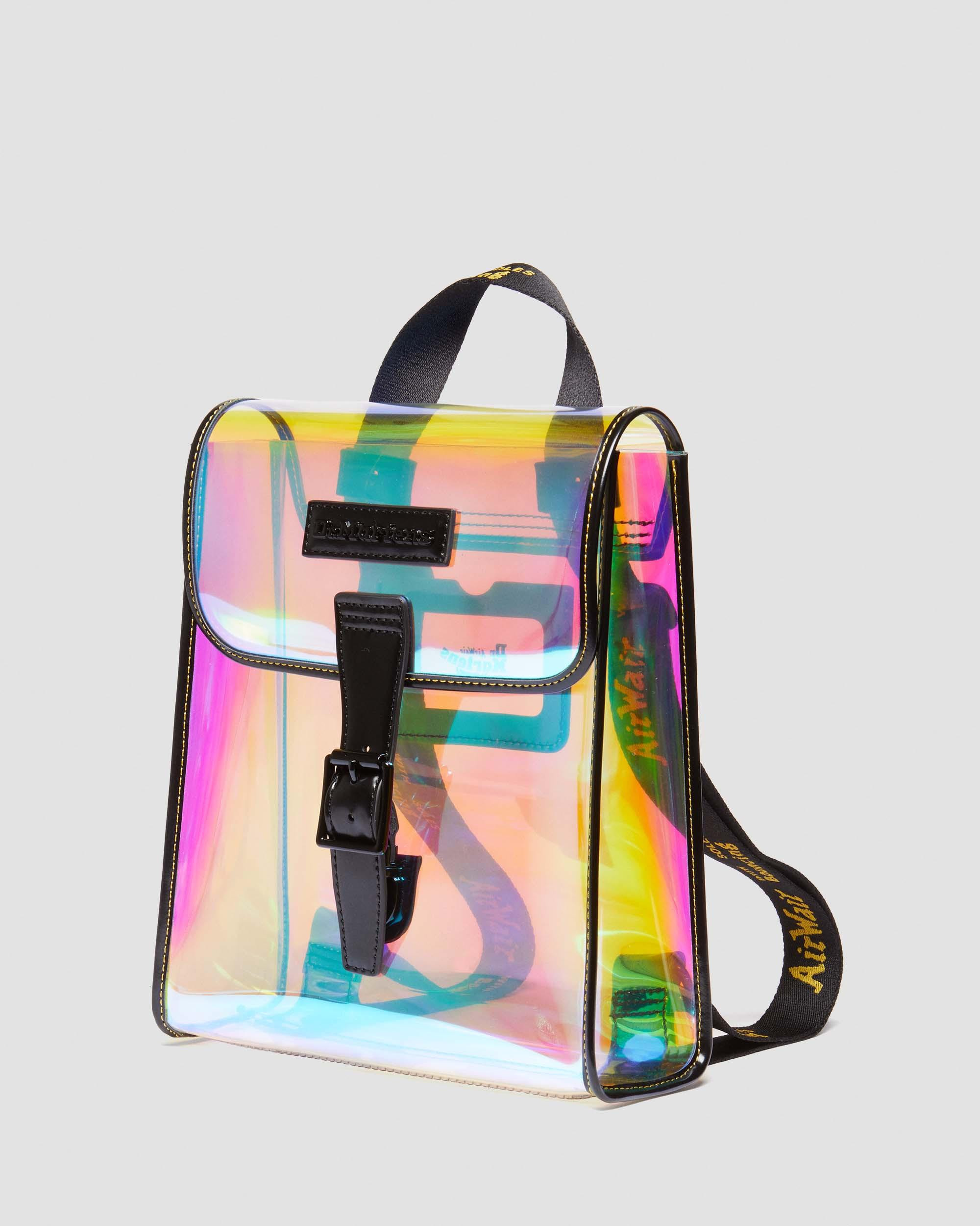 Iridescent Transparent Mini Backpack - 7