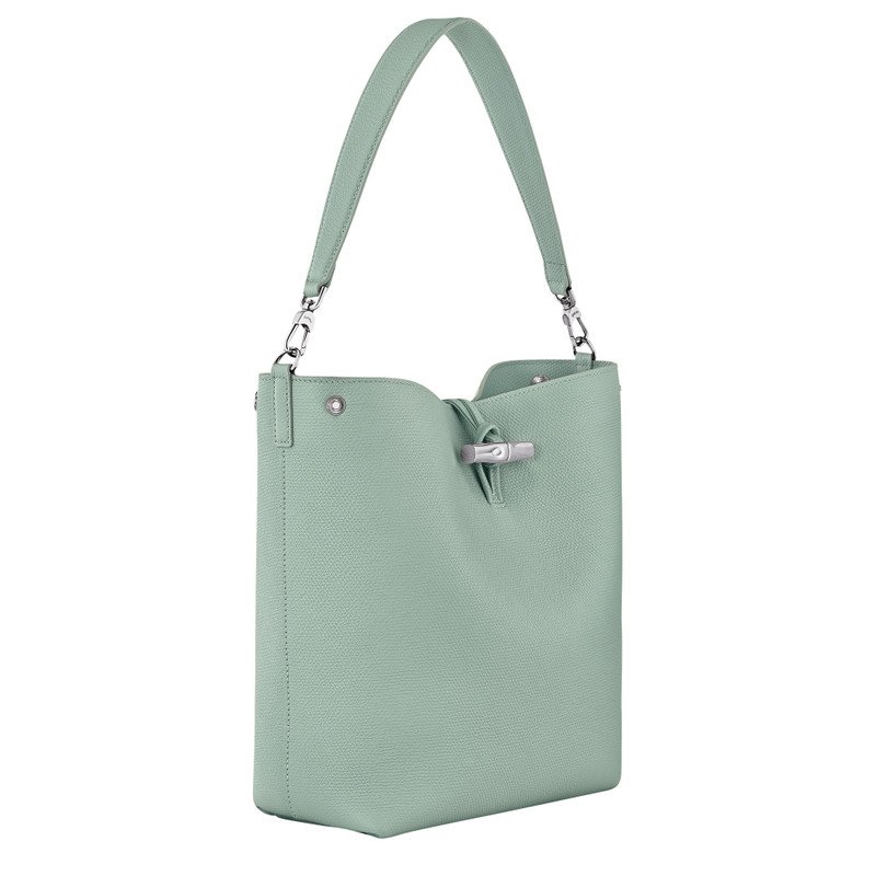 Le Roseau M Shoulder bag Celadon - Leather 3