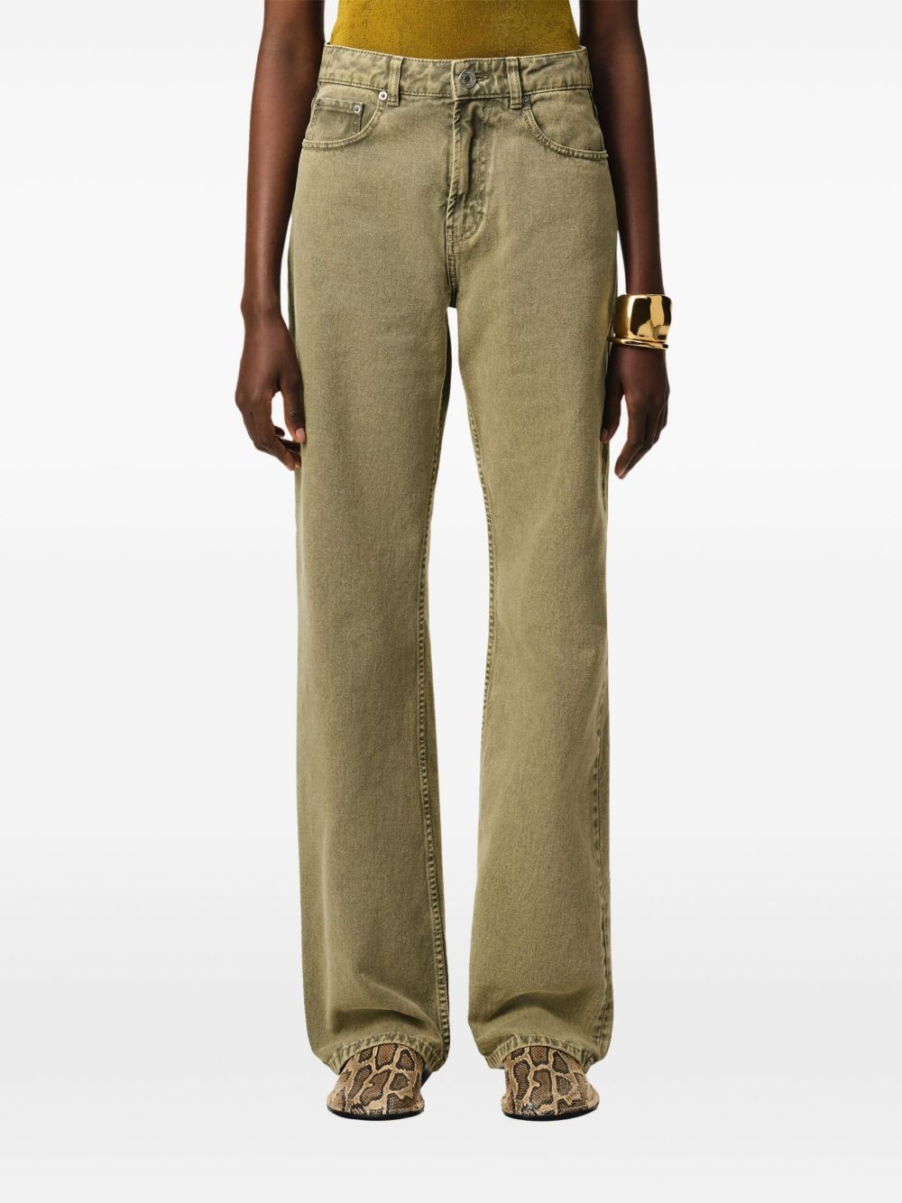 wide-leg jeans - 5