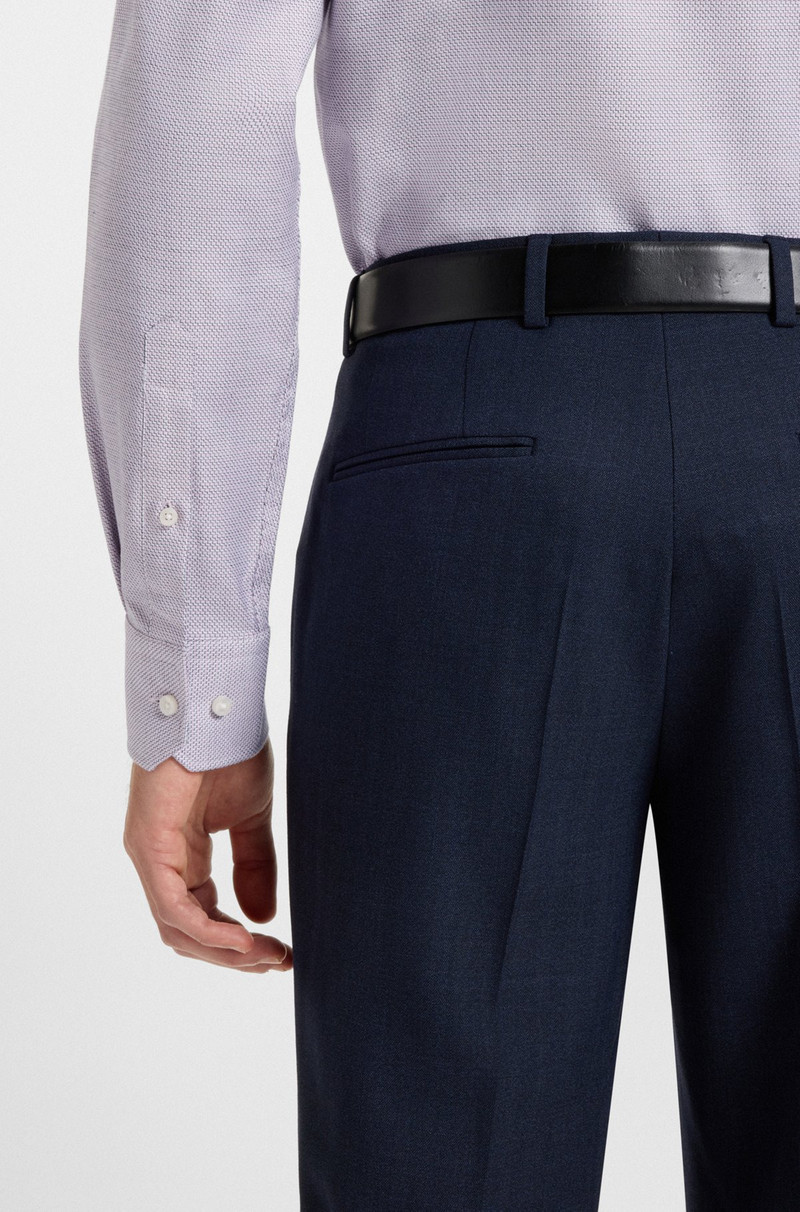REGULAR-FIT SHIRT IN PRINTED COTTON TWILL 6