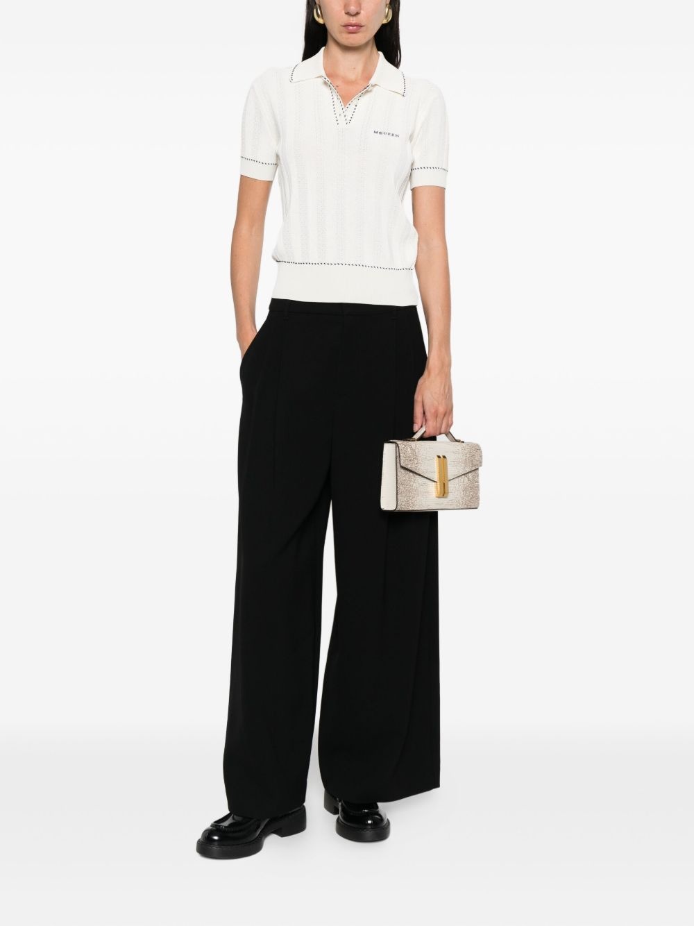 high-waisted trousers - 2