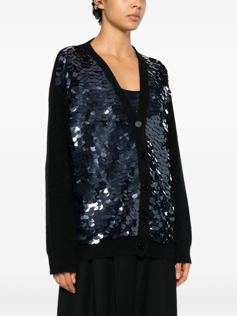 sequin-embellishment cardigan 3