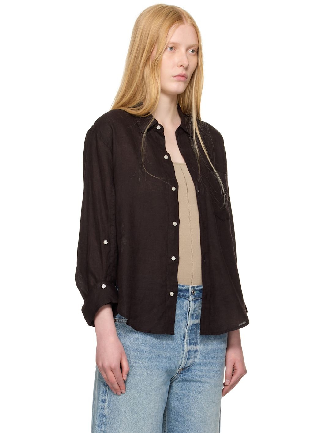 Brown Kayla Shirt - 2