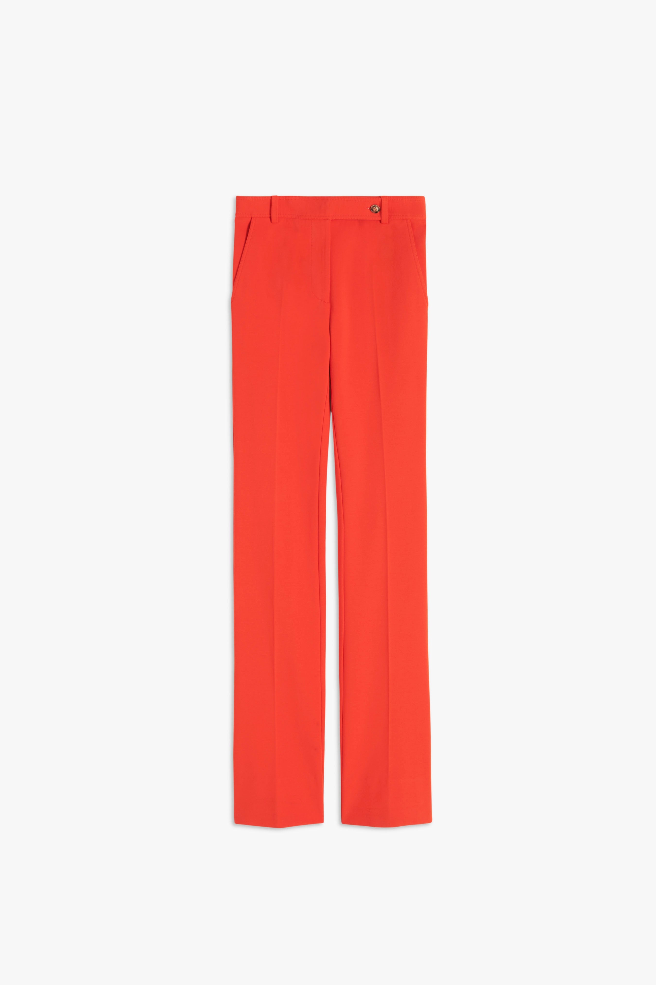 Trompette Slim-Leg Trouser in Orange - 1